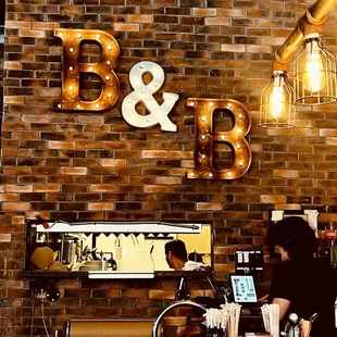 interior, bagels