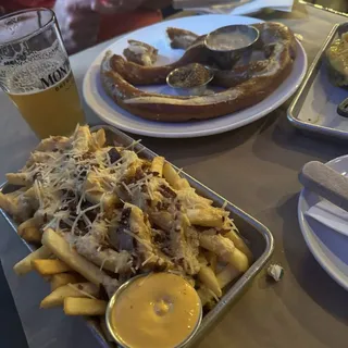 Truffle Parm Bacon Fries (Single portion.)