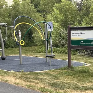 Centennial Park Outdoor Gym station
