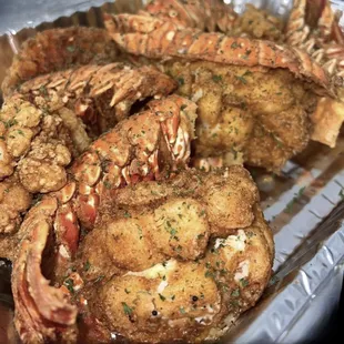 Fried Lobster Bites