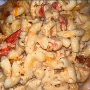 Seafood Mac
(lobster &amp; shrimp)