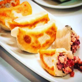Pastrami dumplings !