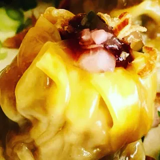 Bacon Cheeseburger Dumplings