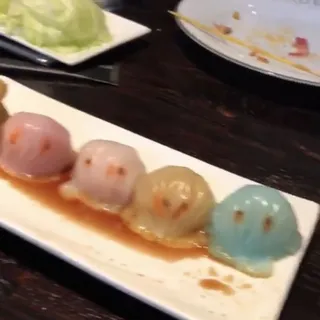 Pac Man Seafood Dumplings