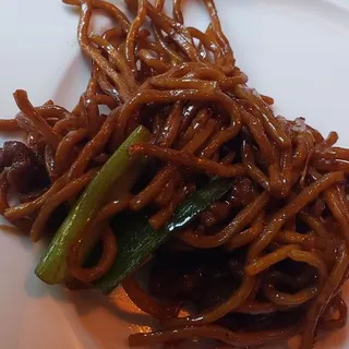 Ginger Beef With Scallion Noodles