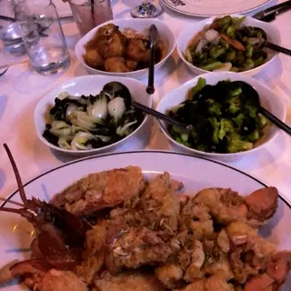 Green Spinach Shrimp