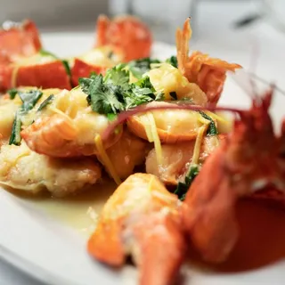 2 Ginger Garlic Lobster Tails