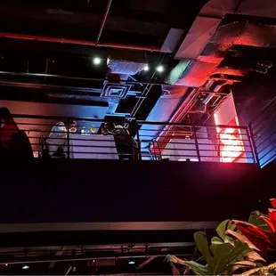 a view from the second floor