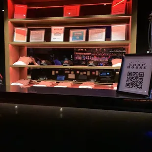 Souvenir and Hostess Counter