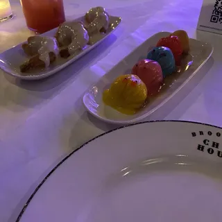 Steamed Edamame Dumplings