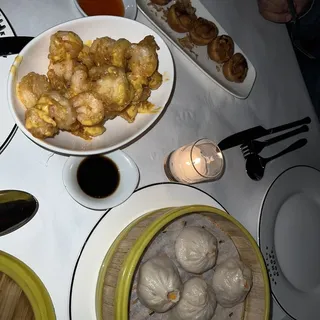 Crispy Salt & Pepper Lobster Wontons