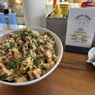 Spicy Ahi Tuna Nachos. Great share.