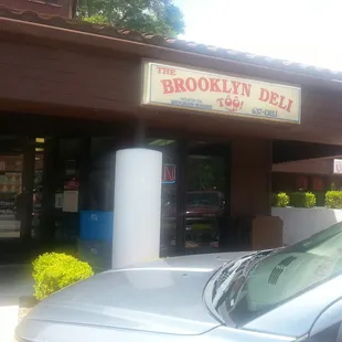 Outside of Brooklyn Deli Too