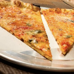 "Giusepp" (NY Style) pizza. $3.75 + tax + tip