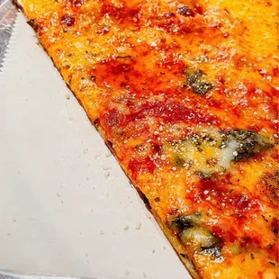 "Giusepp" (NY Style) pizza. $3.75 + tax + tip