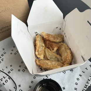 Fried pork dumplings