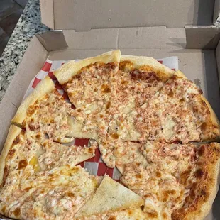 a pizza in a box