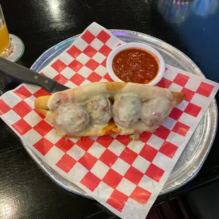 Meatball sandwich Sammy D style