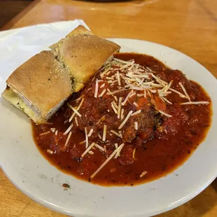 Lunch Lasagna and lunch giant pizza sluce.