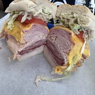 Have you ever seen a more perfect sandwich in your life? I think not! &quot;The Bridge Beast&quot;