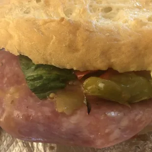 Italian Sub, bread sucks and barely any meat.