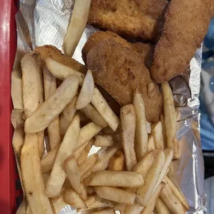 Chicken Tenders and Fries