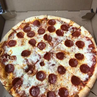 Pepperoni pizza