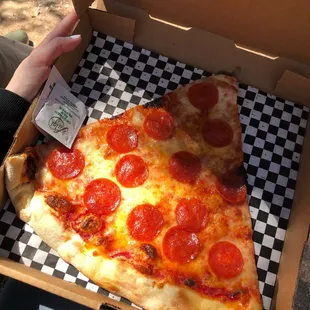 Pepperoni single slice