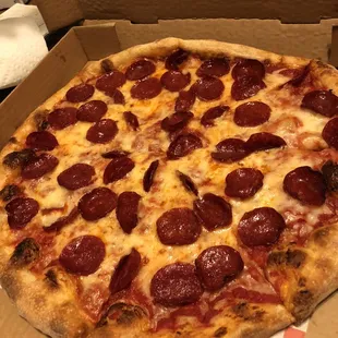 Larger Double Pepperoni