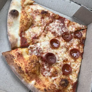 Simple cheese &amp; pepperoni