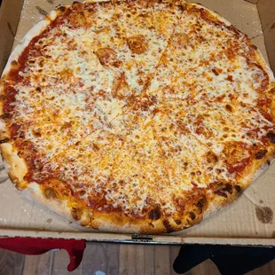 Pizza with extra cheese???