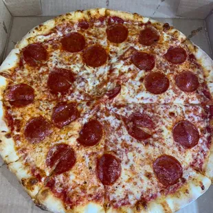 Pepperoni pizza