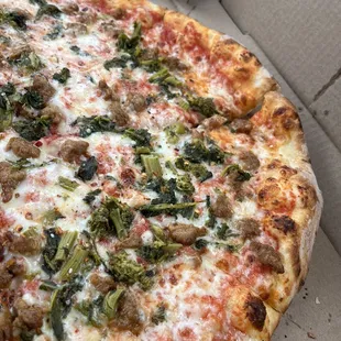 12' Italian Sausage with Rabe