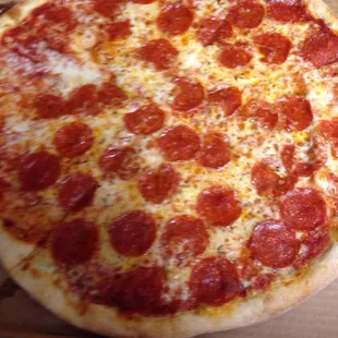 Pepperoni pizza