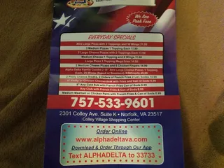 Alpha Delta Pizzeria