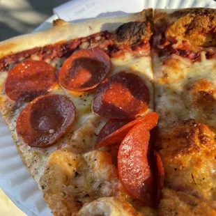 pizza, food