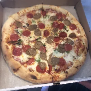 The 16&quot; Flatbush Feast Pizza