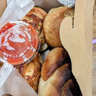 January 21, 2025; Garlic Knots.