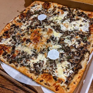 October 19 2021; Tartufo pizza ($26.50).