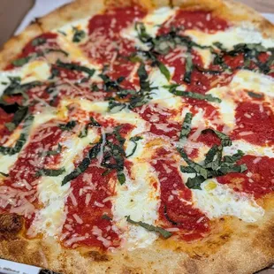 January 21, 2025; Margherita Pizza.