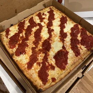 Nonna's Pizza. Very good!