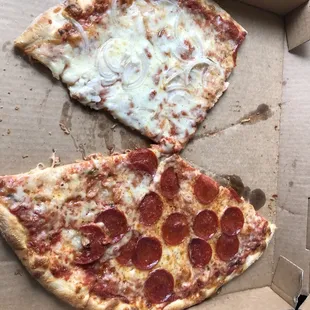 1/2 Pepperoni 1/2 Onion