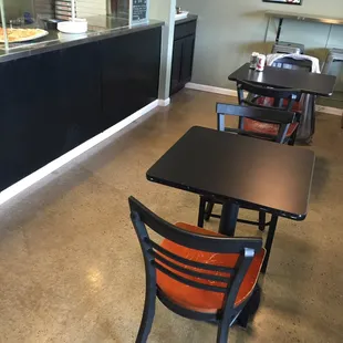 The interior seats 10