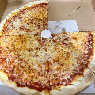 Cheese Pizza - family couldn&apos;t wait.