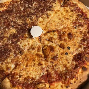 pizza, food