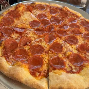 Pepperoni pizza