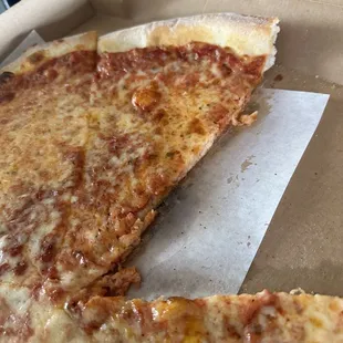 Good sized slices, nice and thin!