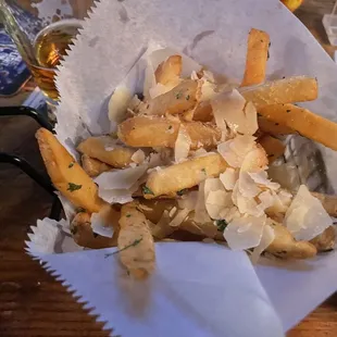 Truffle Parmesan fries
