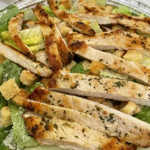 Caesar Salad With Chicken