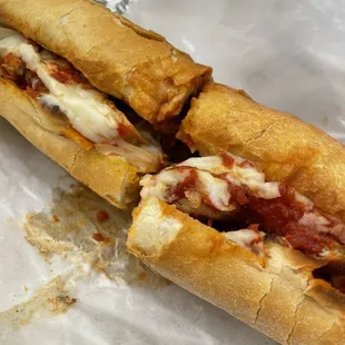 Chicken Parmesan Hero